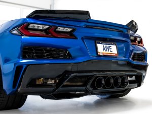 Chevrolet Corvette Z06 Performance Exhaust - AWE Tuning - SwitchPath Cat-Back - Diamond Black - `23-`27